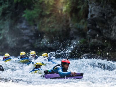Descente de l'Isère en hydrospeed près de La Plagne