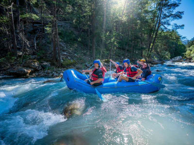 Découverte du rafting sur la Guisane depuis Chantemerle, Serre Chevalier