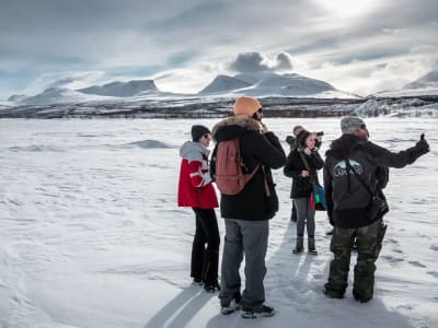 Excursión de invierno en el Parque Nacional de Abisko 