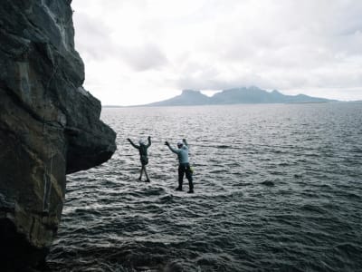 Excursión de vía ferrata para avanzados desde Bodø