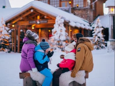 Guided Santa Clause Village Tour in Rovaniemi from Kemijärvi