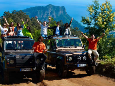 Circuit 4x4 Santana & Balcões Levada autour de Madère, au départ de Funchal