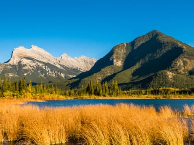 Sunset Hike at Lake Minnewanka and Vermilion Lakes from Banff