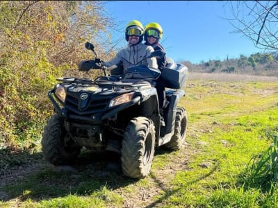 Guided Quad Biking Tour in Bracciano near Rome