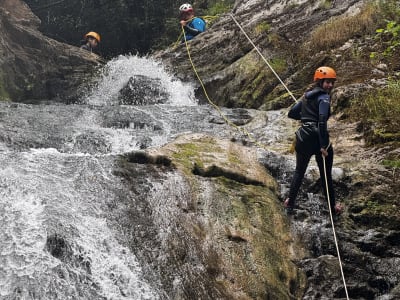 Canyoning in the River Navedo near Potes, Cantabria