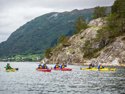 Excursión en kayak de mar desde Valldal, cerca de Stranda
