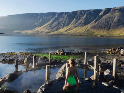 Visita a las termas de Hvammsvík desde Reikiavik