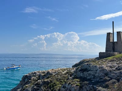 Croisière guidée depuis Bonifacio et snorkeling aux îles Lavezzi
