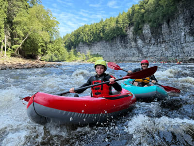 Kayaking or Rafting Excursion on the Jacques-Cartier River near Quebec City