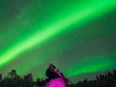 Chasse aux aurores boréales depuis Rovaniemi