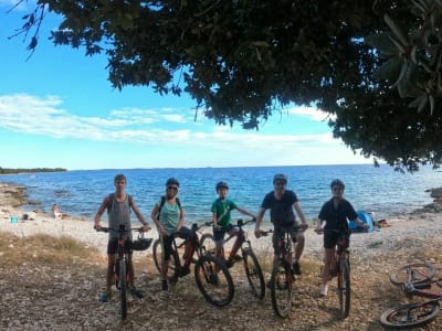 E-Biking Tour entlang der Küste von Fazana ab Vodnjan bei Pula