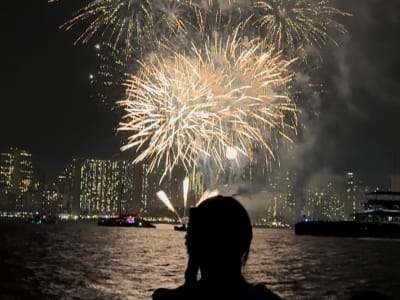 New Year's Eve catamaran cruise, departing from Honolulu