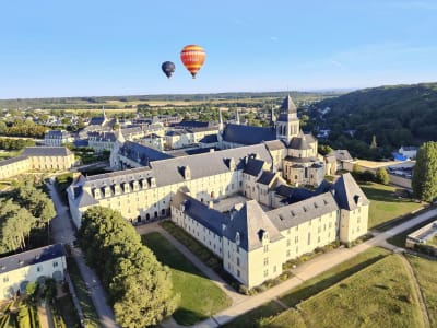 Vol en montgolfière au-dessus de Saumur