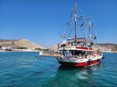 Excursion en bateau sur 3 îles (Platy, Kalymnos et Pserimo) au départ de Kos