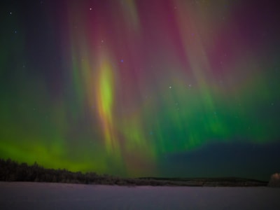 Chasse aux aurores boréales depuis Rovaniemi