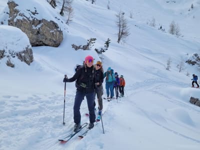 Backcountry Skiing Tour in Cortina d'Ampezzo
