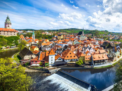 Geführte Besichtigung von Český Krumlov mit Abfahrt in Prag