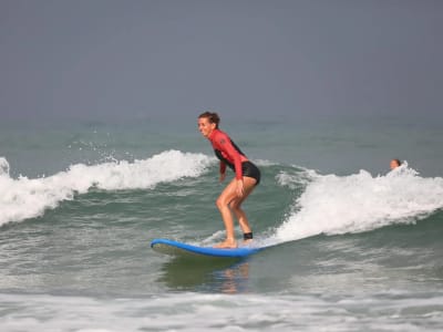 Surf entre el País Vasco y las Landas desde Biarritz