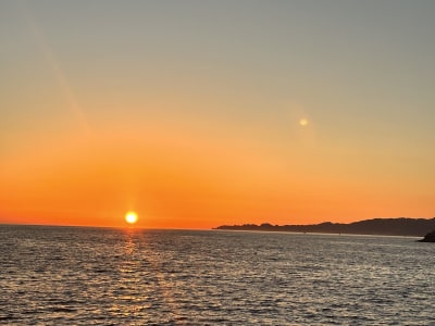 Excursion en catamaran à Bonifacio au coucher de soleil