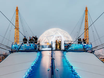 Climbing Experience on The O2 Arena in London with Snow Globe Experience