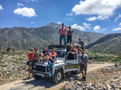 Safari guidé en Jeep 4x4 en Crète depuis Hersonissos