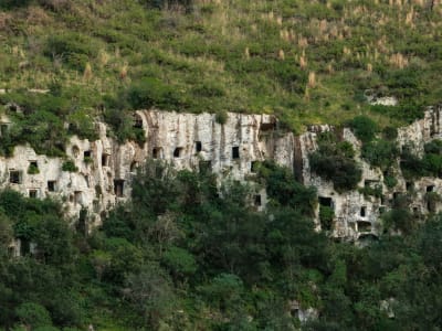 Geführte Wandertour durch das Naturschutzgebiet Pantalica bei Syrakus, Sizilien