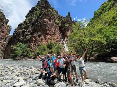 Senderismo acuático por las gargantas de Daluis desde Guillaumes