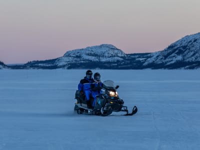 Excursion en motoneige pour débutants au départ de Kirkenes 