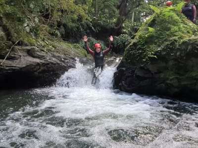 Randonnée aquatique à Moinho do Félix, São Miguel