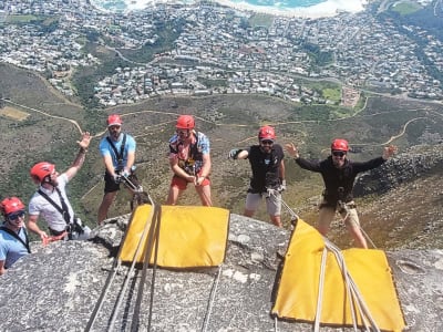 Hike and abseil Table Mountain, Cape Town
