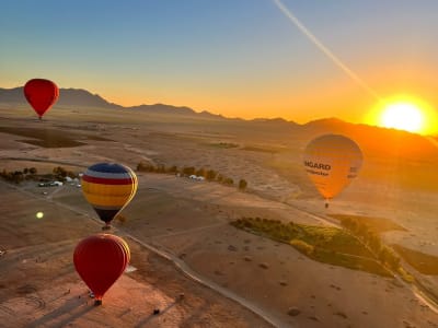 Vol en montgolfière à Agadir au lever du soleil