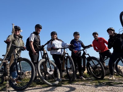 Randonnée à VTT électrique depuis Baixas près de Perpignan