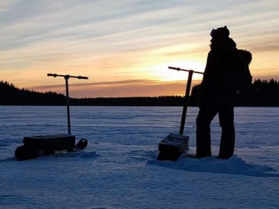 Evening Electric Snow Scooter Excursion from Ivalo