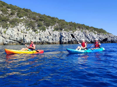 Guided Sea Kayak Tour around Tyros Bay in Arcadia, Peloponnese