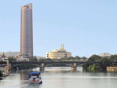Boat Tour on the Guadalquivir River in Seville with Aperitif or Meal