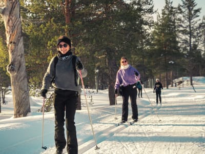 Esquí de fondo en Saariselkä