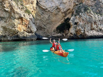 Guided Sea Kayaking Excursion at Cap d'Or in Moraira, Alicante
