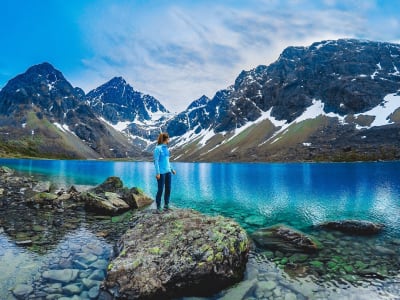 Hiking Excursion to Blåisvatnet in the Lynden Alps, from Tromsø