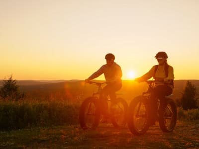 Midnight Sun Electric Fat Biking Tour in Finnish Lapland from Rovaniemi