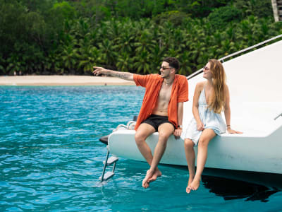 Valentine's Cruise to Sainte-Anne Marine National Park and Moyenne Island from Mahé, Seychelles