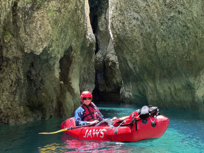 Packrafting Excursion in the Gorges du Verdon from La Palud-sur-Verdon