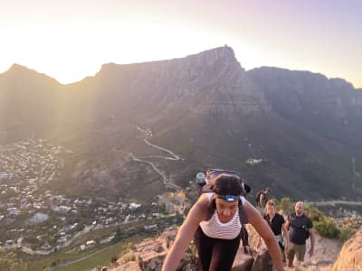 Geführte Sonnenaufgangs- oder Sonnenuntergangswanderung zum Lion's Head in Kapstadt