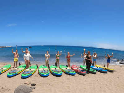 Cours de Stand-Up Paddling (SUP) à Playa Blanca, Lanzarote