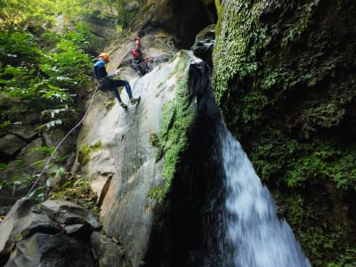 Canyoning à Salto do Cabrito, São Miguel, Açores