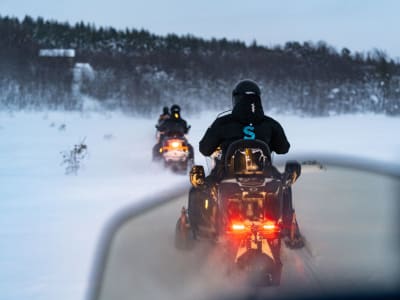 Schneemobilausflug für Anfänger ab Kirkenes 