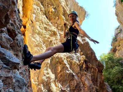 Guided Rock Climbing Excursion around Leonidio in Arcadia, Peloponnese