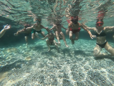Safari guidé de snorkeling dans la réserve naturelle du Zingaro au départ de Castellammare del Golfo