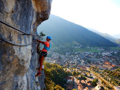 Guided Via Ferrata in Thônes near Annecy
