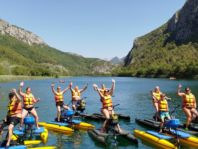 Safari en moto aquatique sur la rivière Cetina près d'Omiš