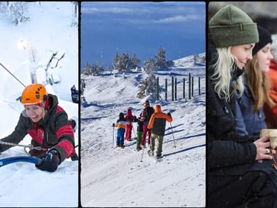 Ice Climbing and Snowshoeing Excursion from Pyhä-Luosto